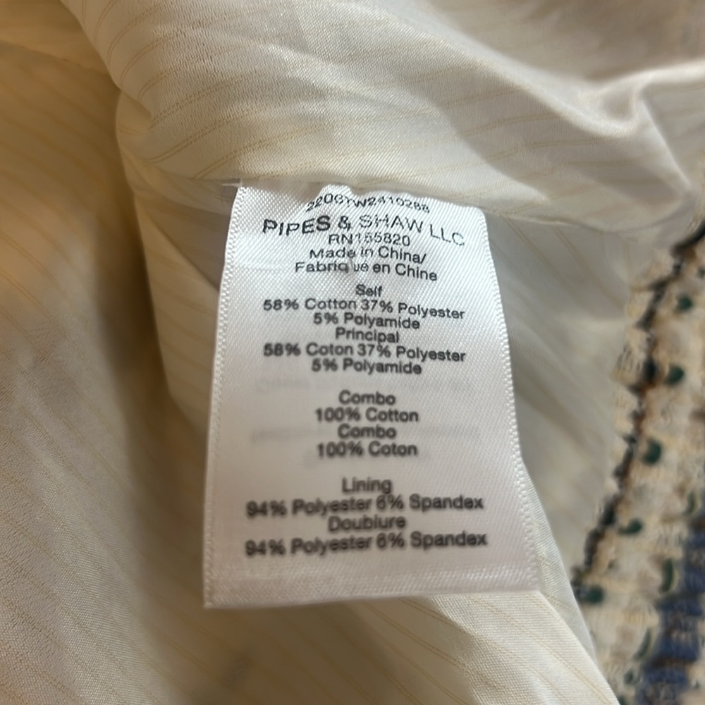 Veronica Beard Darren Ivory Tweed Jacket NWT - Picture 12 of 12